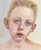 Cherry Hood, Untitled No.15 (Sibling series) 2002, 2002, oil on canvas