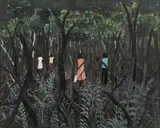 Dick (goobalatheldin) Roughsey, Untitled (Crabbing in the Mangrove), Untitled (Crabbing in the Mangrove)