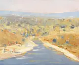 Rex Dupain, River Bend (Southern Highlands) 1994, 1994, oil on canvas