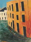 Sali Herman, Venetian Street Scene 1991