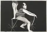George Baldessin, Performers with Bicycles 1964