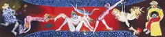 Australian Scapegoat 1991 by Arthur Boyd, 1991, collograph (triptych), offered Sep 2014