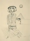Charles Blackman, Schoolgirl 1952