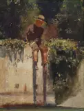 Arthur Streeton, The Water-Tank Boy c1888-89