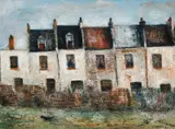 Sali Herman, Paddington Terraces and Cat 1985