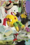 McLean Edwards, Buttons 2003, 2003, oil on canvas