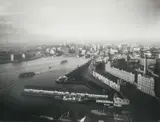 Circular Quay from The Sydney Harbour Bridge 1938 by Max Dupain, 1938, silver gelatin photograph (printed at later date), sold Jul 2014