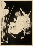 Arthur Boyd, The Lady and the Unicorn XV 1973, 1973, etching