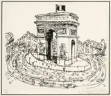Brett Whiteley, Arc de Triomphe 1990