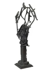 Opus 507 1983 by Robert Klippel, 1983, unique cast bronze, offered Mar 2014