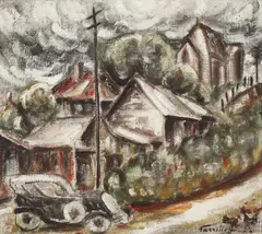 Danila Vassilieff, Sydney Street 1936-7, 1936-7