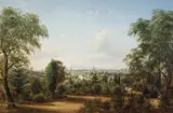 Henry Gritten, View of Melbourne from the Botanical Gardens 1865, 1865, oil on canvas