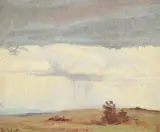 Tom Roberts, Rain Cloud (Tasmania) c1928