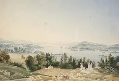 Henry C. Allport, Lake Windermere, watercolour on paper