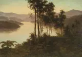 Edward William Payton, New Zealand Landscape 1887, 1887, oil on canvas