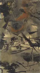 Yannis Spyropoulos, Thought on Paper 1969, 1969, oil on paper