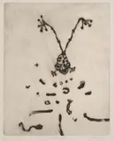 John Olsen, Laughing Frog 1977, 1977, etching