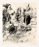 Torajaland (Celebes) 1974 by Brett Whiteley, 1974, screenprint, offered Mar 2014
