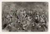 Fred Williams, Knoll in the You Yangs 1963-64, 1963-64, etching, aquatint and drypoint