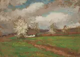 E. Phillips Fox, Untitled (French Countryside) c1904