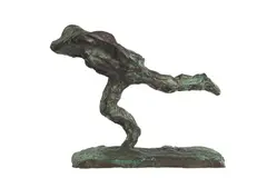 The Runner 1993 by Rick Amor, 1993, bronze, sold Oct 2013