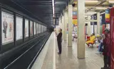 Marcus Beilby, Wynyard Station 1997, 1997, oil on canvas