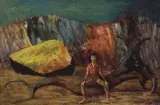 Russell Drysdale, Boy on a Log 1953