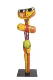 Deborah Halpern, Giulia 2007, 2007, glazed ceramic on steel base