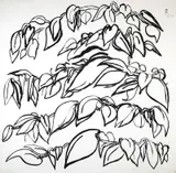 The Vine 1979 by Brett Whiteley, 1979, ink on paper, sold Oct 2013