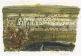 The Rookery, Lake Albert 1974 by John Olsen, 1974, watercolour on paper, sold Oct 2013