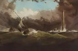 Haughton Forrest, Eddystone Lighthouse c1890