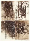 Fred Williams, Landscape Quartette 1962, 1962, sugar aquatint, resin aquatint, engraving and drypoint