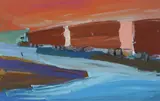 Ben Quilty, Highway 2004, 2004, oil on linen
