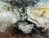 Craig Ruddy, Epiphany 2011, 2011, synthetic polymer paint on canvas, synthetic polymer paint and ink on glass