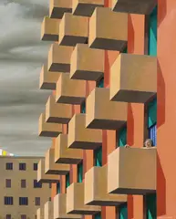 Jeffrey Smart, Holiday 1971, 1971, oil on canvas