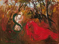 Prodigal Son in Bush c1970 by Arthur Boyd, c1970, oil on board, offered Jun 2013