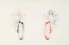 Not So Easy Rider 2009 by Laith McGregor, 2009, biro on paper, sold Jun 2013