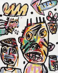 Whisper 2006 by David Larwill, 2006, synthetic polymer paint on canvas, offered Jun 2013