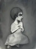 Robert Dickerson, Pensive Child c1970