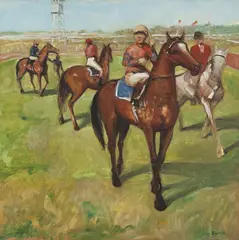 Garry Shead, Before the Start 1989, 1989, oil on canvas