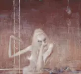 William Dobell, The Sex Kitten (Kitten on a Balcony)