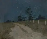 Arthur Streeton, Moonlight Impression c1934