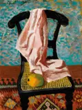 Donald Friend, The Artist's Chair, oil on canvas on board