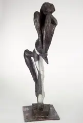 George Baldessin, Trapeze 1965, 1965, bronze and synthetic polymer paint