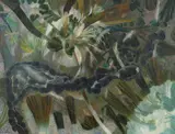 William Robinson, Rainforest with Botan Creek 1989