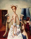 Garry Shead, Transfiguration of Ern Malley c2005, c2005, oil on canvas