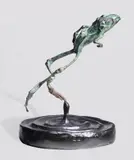 John Olsen, Frog 2004, 2004, bronze