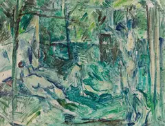 Bathers by John Passmore, oil on canvas, sold May 2013