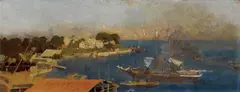 Sydney Harbour by William Beckwith McInnes, oil on board, sold May 2013