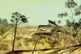 Western Australian Landscape by Ray Crooke, oil on canvas, sold May 2013